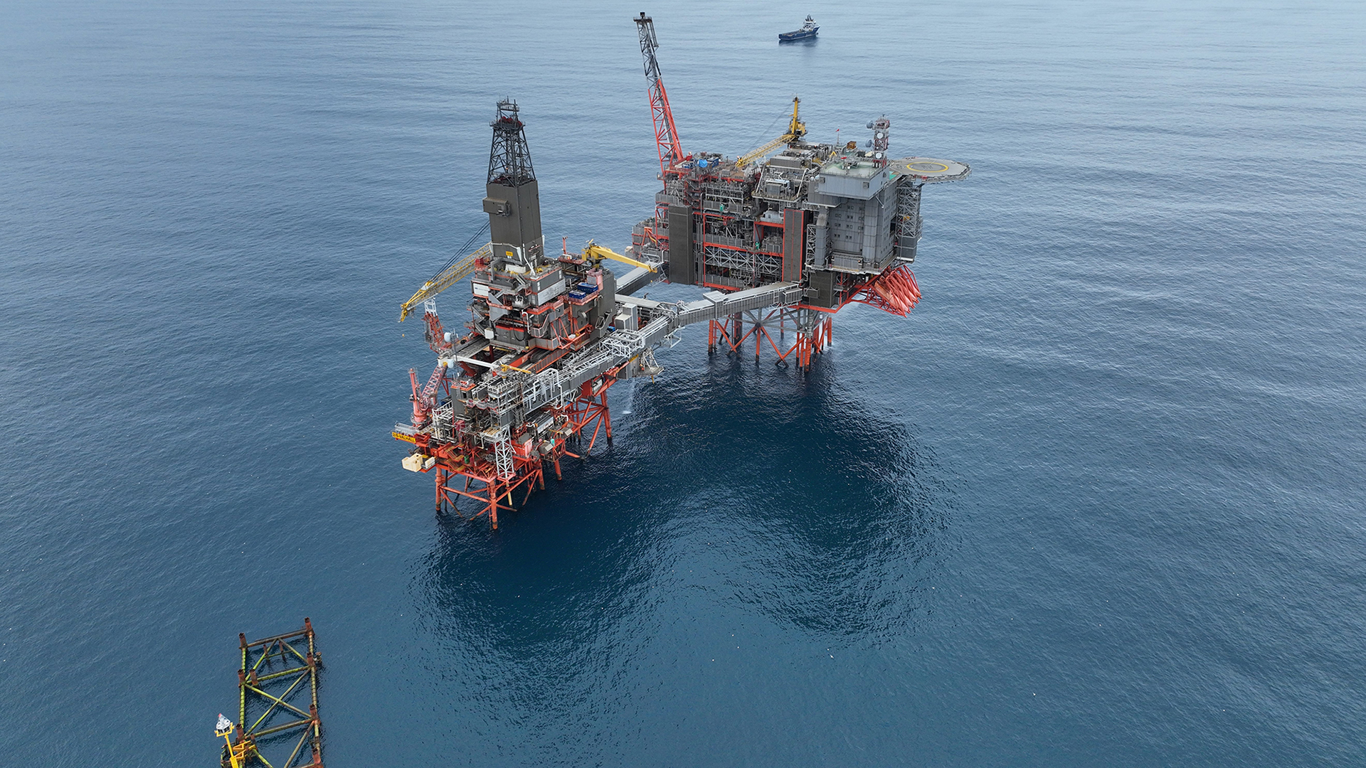 Photo of Aker BP's Valhall platform 